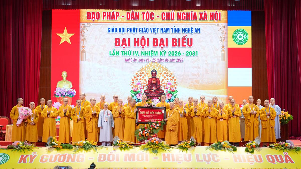HT.Thích Thọ Lạc được suy cử làm tân Trưởng BTS GHPGVN tỉnh Nghệ An nhiệm kỳ 2026 – 2031插图49
