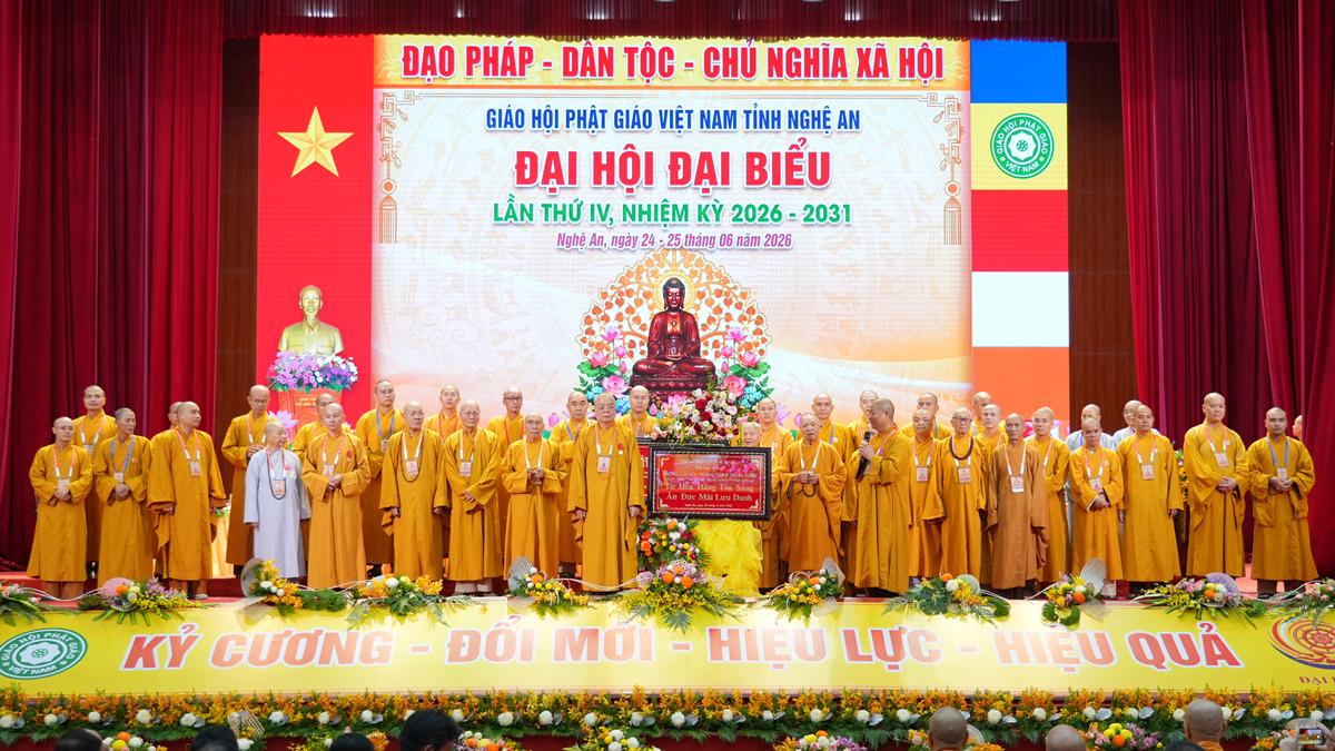 HT.Thích Thọ Lạc được suy cử làm tân Trưởng BTS GHPGVN tỉnh Nghệ An nhiệm kỳ 2026 – 2031插图53