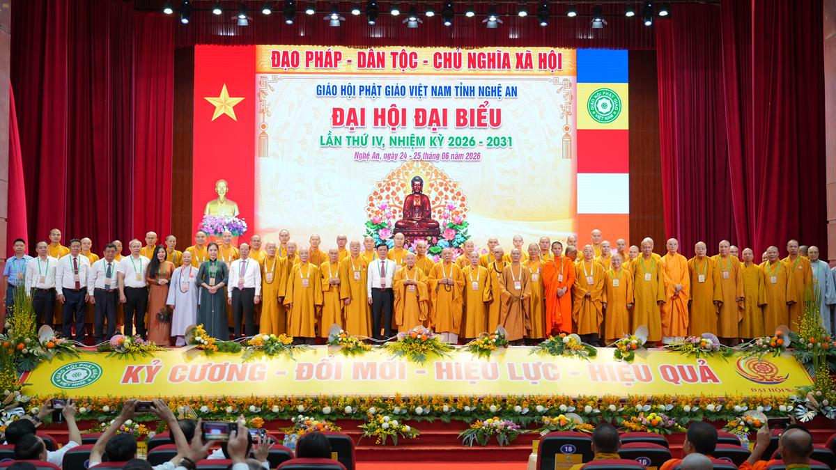 HT.Thích Thọ Lạc được suy cử làm tân Trưởng BTS GHPGVN tỉnh Nghệ An nhiệm kỳ 2026 – 2031插图54