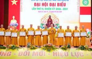 Ngày làm việc thứ nhất của Đại hội đại biểu Phật giáo tỉnh Nghệ An lần thứ IV, nhiệm kỳ 2026 – 2031