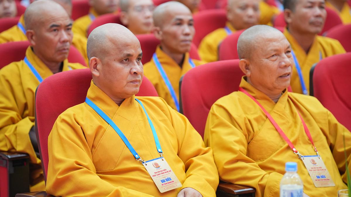 Ngày làm việc thứ nhất của Đại hội đại biểu Phật giáo tỉnh Nghệ An lần thứ IV, nhiệm kỳ 2026 – 2031插图6