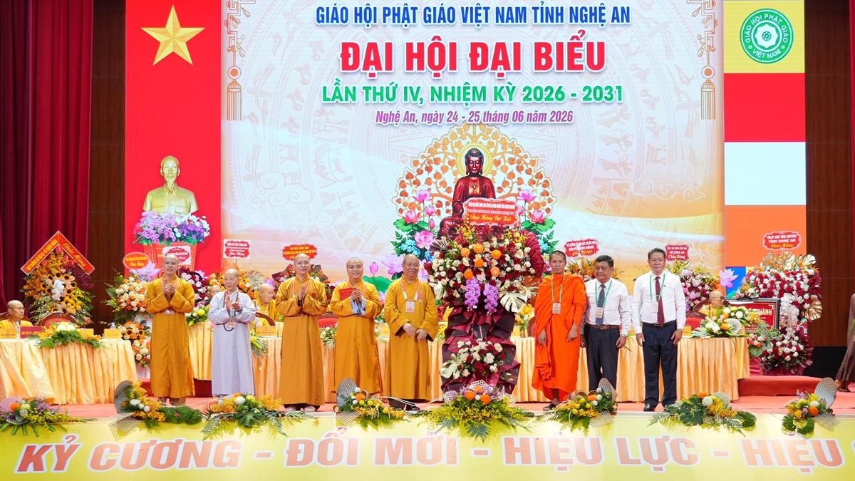 HT.Thích Thọ Lạc được suy cử làm tân Trưởng BTS GHPGVN tỉnh Nghệ An nhiệm kỳ 2026 – 2031插图60