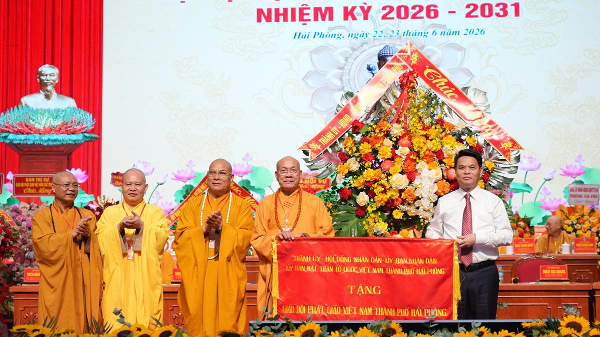 Hòa thượng Thích Quảng Tùng tái đắc cử Trưởng BTS GHPGVN thành phố Hải Phòng nhiệm kỳ 2026 – 2031插图65
