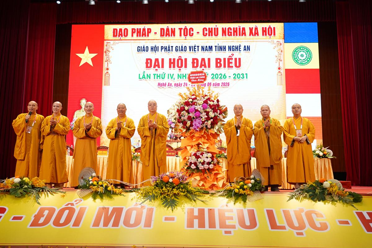 Ngày làm việc thứ nhất của Đại hội đại biểu Phật giáo tỉnh Nghệ An lần thứ IV, nhiệm kỳ 2026 – 2031插图78