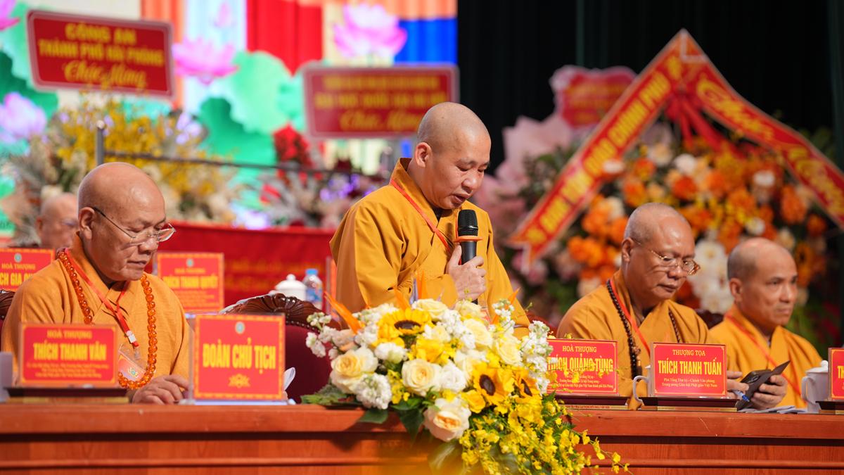 Hòa thượng Thích Quảng Tùng tái đắc cử Trưởng BTS GHPGVN thành phố Hải Phòng nhiệm kỳ 2026 – 2031插图76
