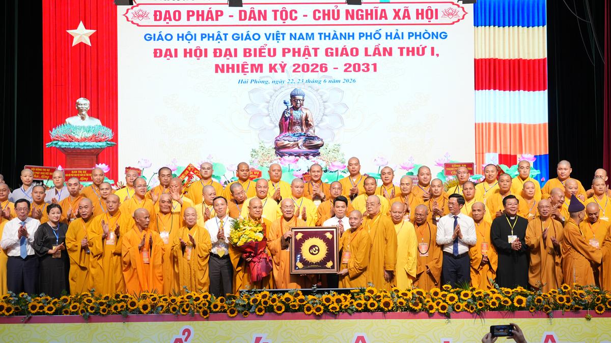 Hòa thượng Thích Quảng Tùng tái đắc cử Trưởng BTS GHPGVN thành phố Hải Phòng nhiệm kỳ 2026 – 2031插图84