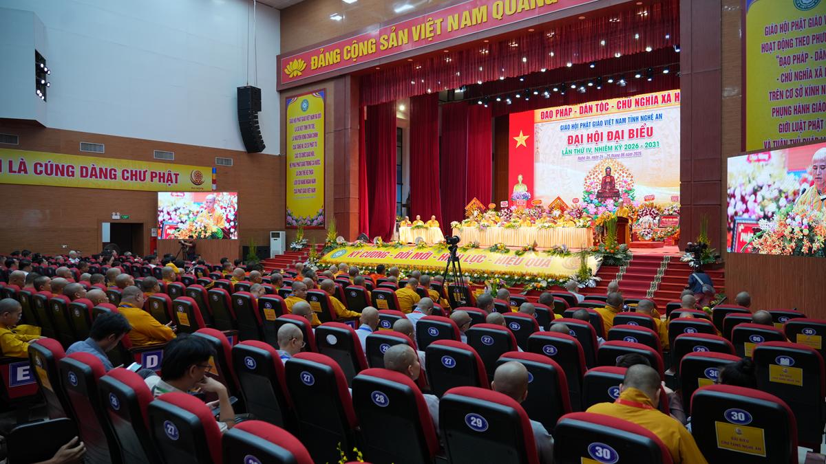 HT.Thích Thọ Lạc được suy cử làm tân Trưởng BTS GHPGVN tỉnh Nghệ An nhiệm kỳ 2026 – 2031插图100