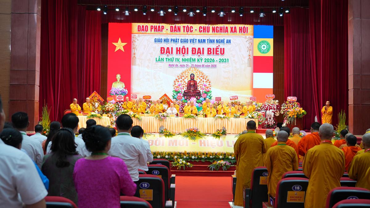 HT.Thích Thọ Lạc được suy cử làm tân Trưởng BTS GHPGVN tỉnh Nghệ An nhiệm kỳ 2026 – 2031插图101