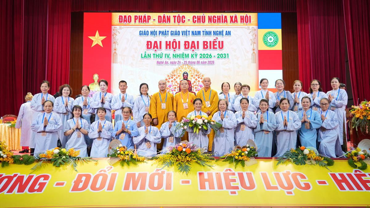 HT.Thích Thọ Lạc được suy cử làm tân Trưởng BTS GHPGVN tỉnh Nghệ An nhiệm kỳ 2026 – 2031插图104