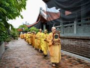 Ninh Bình: Ba trường hạ Chùa Đống Trúc, Trúc Lâm thiên Trường, Chùa Khánh Long trang nghiêm cử hành lễ tác pháp Hậu An cư Phật lịch 2570