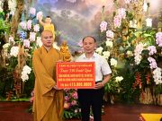 Hải Phòng: Trang nghiêm lễ Mộc Dục và trao 415 triệu đồng nhân đại lễ Phật đản PL. 2570 tại chùa Đỏ