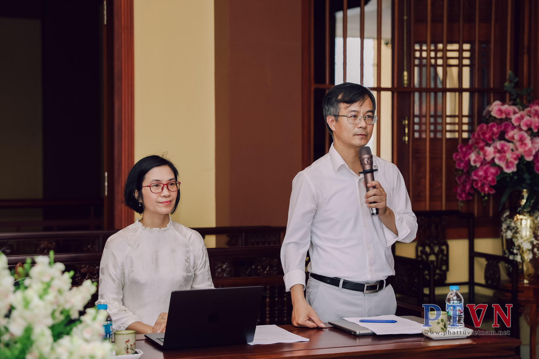Hội đồng Biên tập Dự án Kinh điển phương Đông đến thăm và làm việc tại Trung tâm Dịch thuật Hán Nôm Huệ Quang (Tp.HCM)插图5