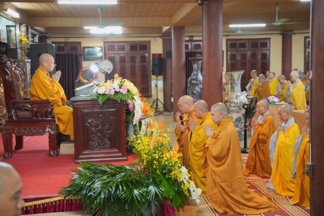 Ngày 08/6 (nhằm ngày 23/4 năm Bính Ngọ), tại giảng đường Hạ trường Tổ đình Bồ Đề (phường Bồ Đề, Hà Nội), Ban Chức sự Hạ trường đã trang nghiêm tổ chức Lễ Khai pháp khóa An cư kết hạ Phật lịch 2570 - Dương lịch 2026.