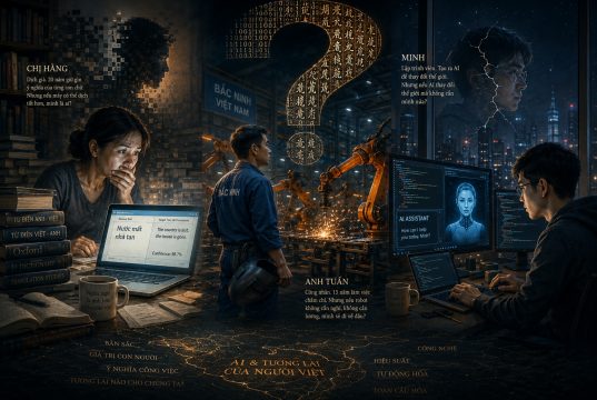 Vô thường của sinh kế trong thời AI: ba màu cổ áo, một nỗi người – và con đường chuẩn bị