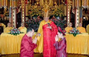 Lâm Đồng: Trang nghiêm Lễ hằng thuận tại chùa Liên Trì