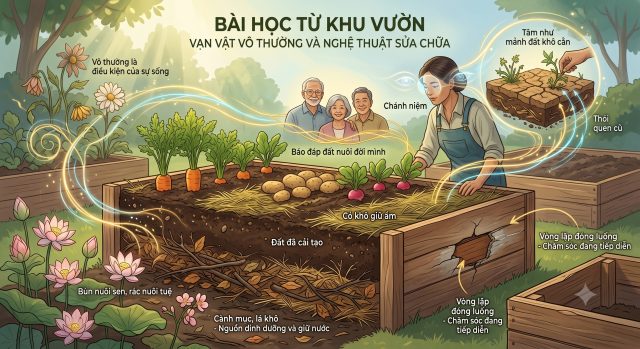 Bài học từ khu vườn: Vạn vật vô thường và nghệ thuật sửa chữa插图