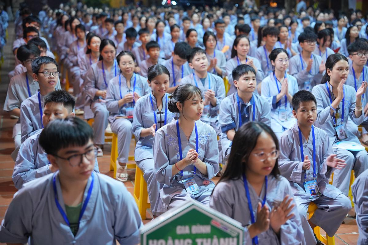 Ngày thứ hai Khóa sinh hoạt Phật pháp mùa hè chùa Bằng: Học lắng nghe để hiểu, quay về để thương插图106