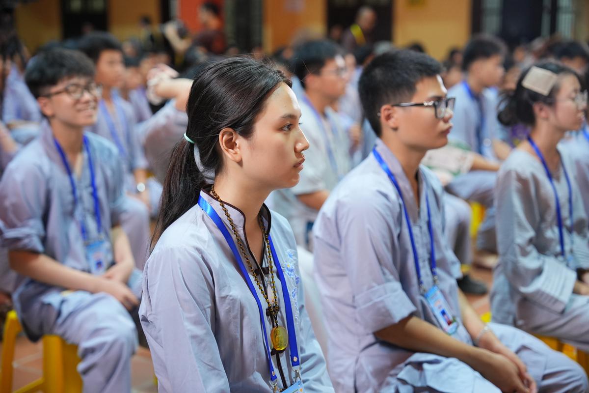 Ngày thứ hai Khóa sinh hoạt Phật pháp mùa hè chùa Bằng: Học lắng nghe để hiểu, quay về để thương插图110