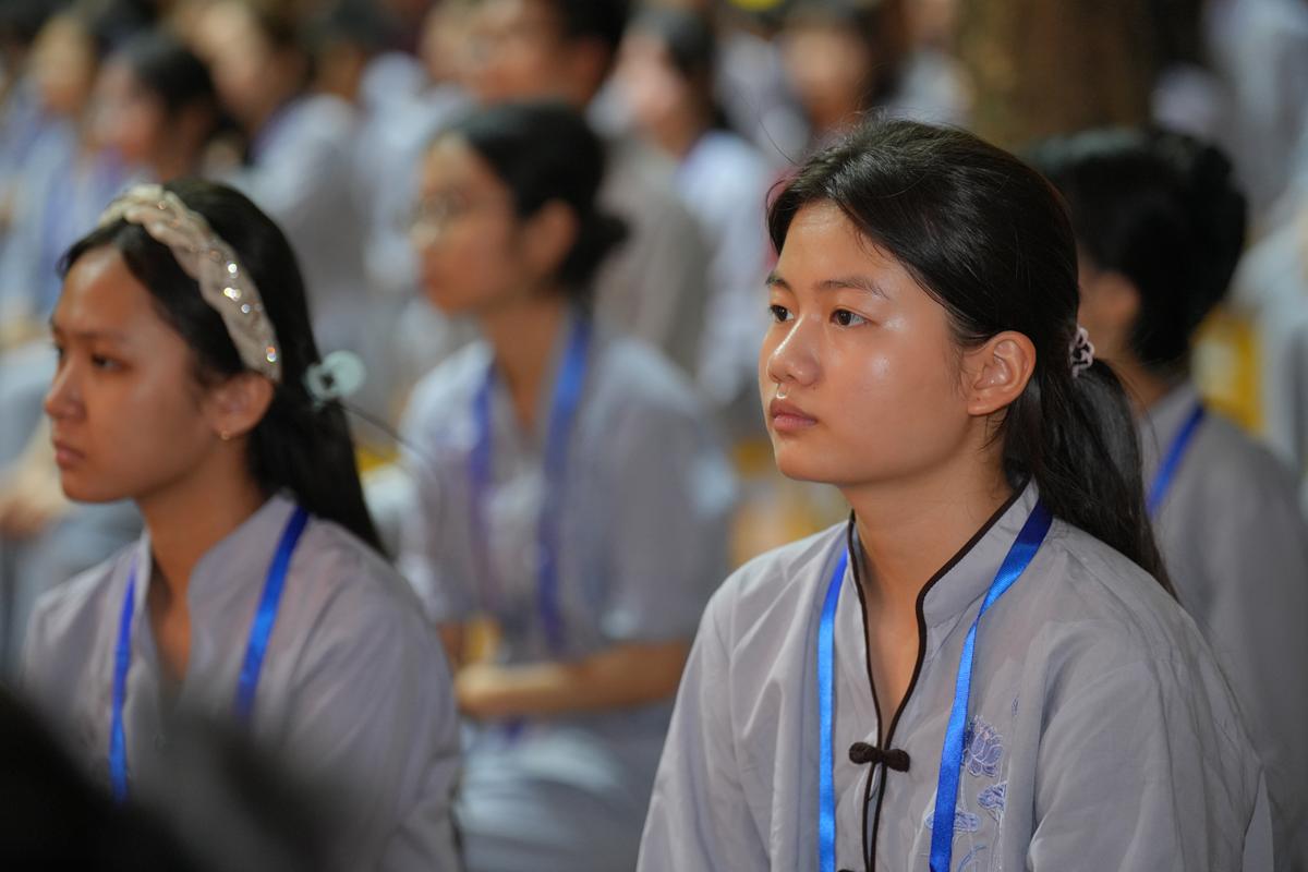 Ngày thứ hai Khóa sinh hoạt Phật pháp mùa hè chùa Bằng: Học lắng nghe để hiểu, quay về để thương插图115