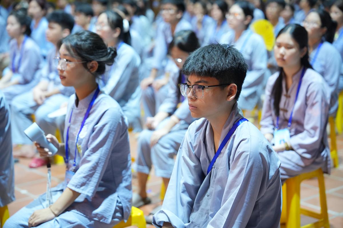 Ngày thứ hai Khóa sinh hoạt Phật pháp mùa hè chùa Bằng: Học lắng nghe để hiểu, quay về để thương插图120