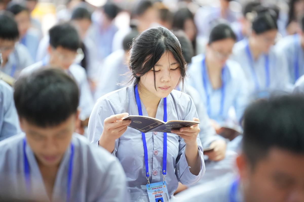 Ngày thứ hai Khóa sinh hoạt Phật pháp mùa hè chùa Bằng: Học lắng nghe để hiểu, quay về để thương插图16