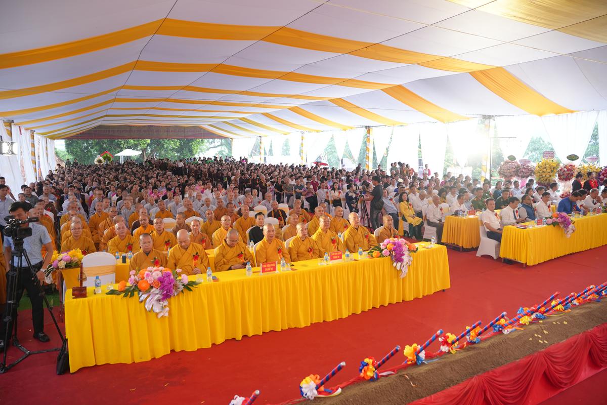 Lào Cai: Long trọng cử hành Lễ khởi công xây dựng Chùa Tân Bảo – Trụ sở Ban Trị sự GHPGVN tỉnh插图16