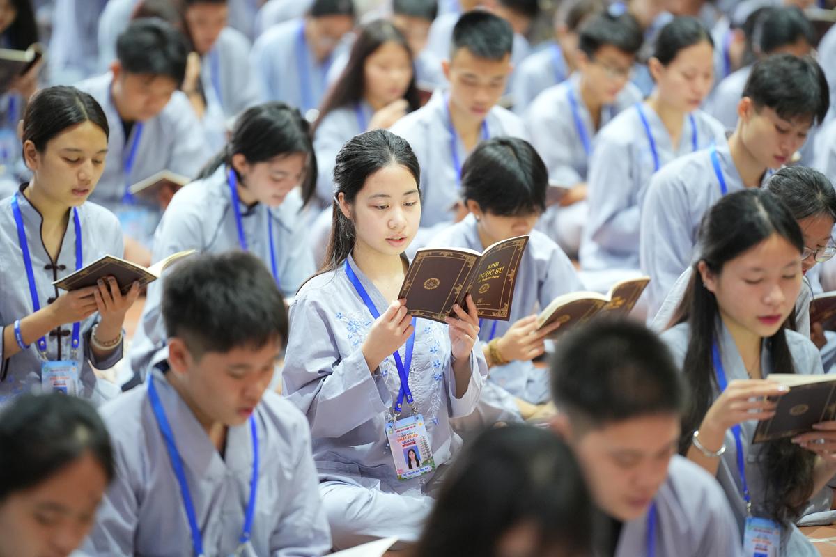 Ngày thứ hai Khóa sinh hoạt Phật pháp mùa hè chùa Bằng: Học lắng nghe để hiểu, quay về để thương插图18
