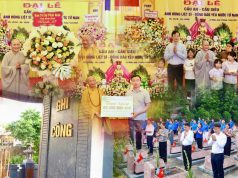 Ninh Bình: Phật giáo Lý Nhân, Lễ cầu siêu và thắp nến tri ân Anh hùng Liệt sĩ