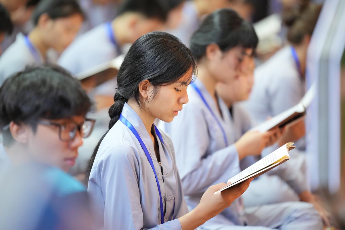 Ngày thứ hai Khóa sinh hoạt Phật pháp mùa hè chùa Bằng: Học lắng nghe để hiểu, quay về để thương插图19