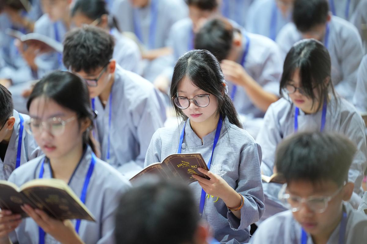 Ngày thứ hai Khóa sinh hoạt Phật pháp mùa hè chùa Bằng: Học lắng nghe để hiểu, quay về để thương插图22