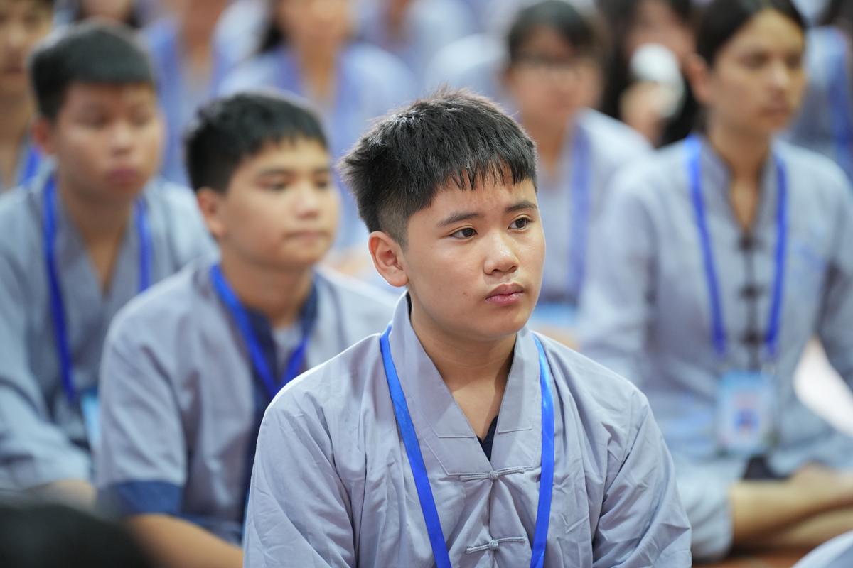 Ngày thứ hai Khóa sinh hoạt Phật pháp mùa hè chùa Bằng: Học lắng nghe để hiểu, quay về để thương插图26