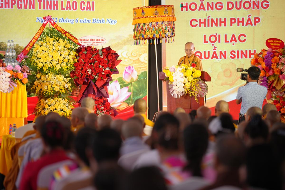 Lào Cai: Long trọng cử hành Lễ khởi công xây dựng Chùa Tân Bảo – Trụ sở Ban Trị sự GHPGVN tỉnh插图34