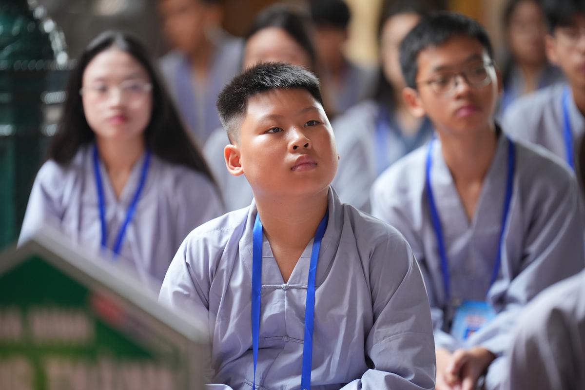 Ngày thứ hai Khóa sinh hoạt Phật pháp mùa hè chùa Bằng: Học lắng nghe để hiểu, quay về để thương插图45