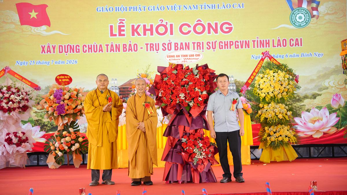 Lào Cai: Long trọng cử hành Lễ khởi công xây dựng Chùa Tân Bảo – Trụ sở Ban Trị sự GHPGVN tỉnh插图67