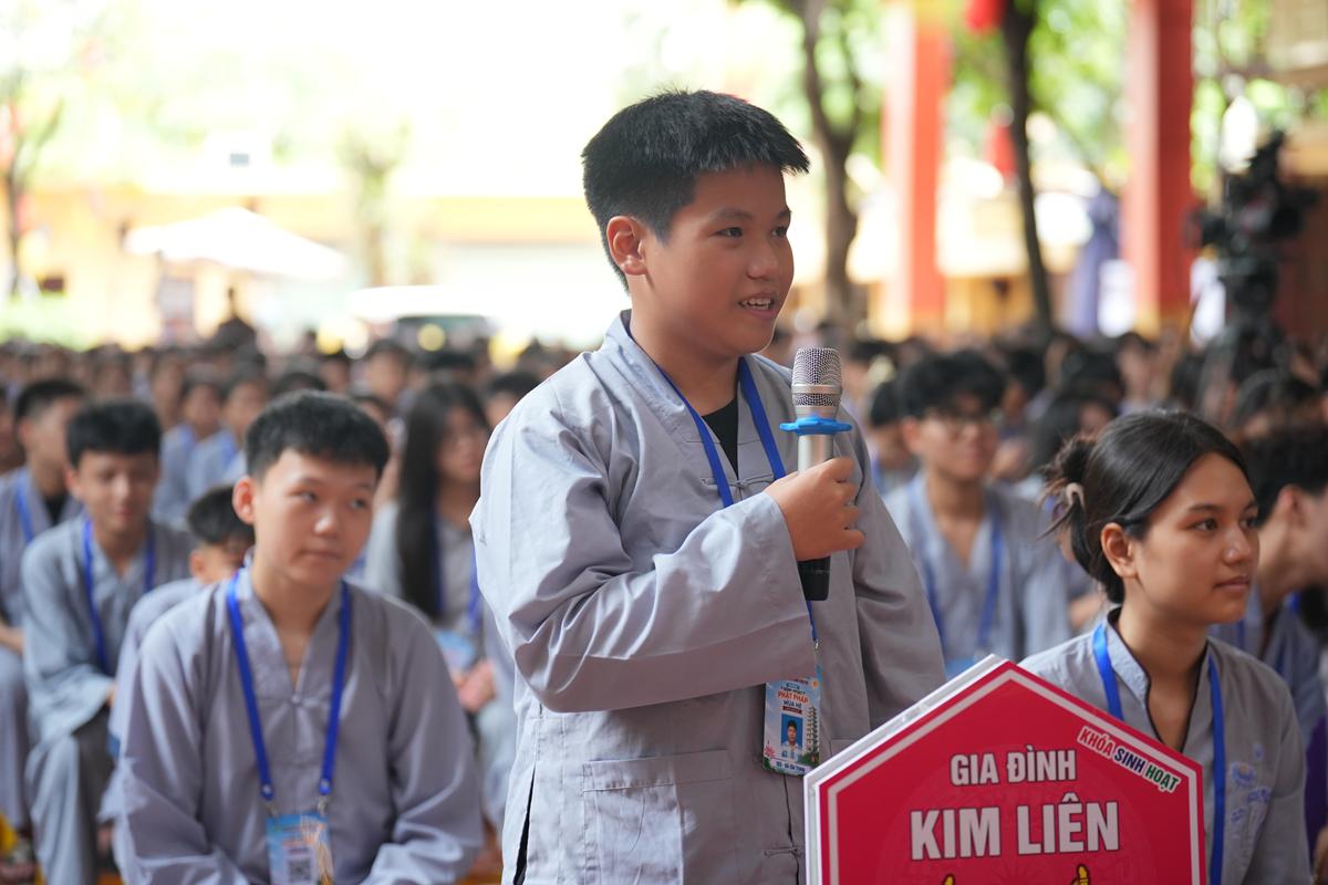 Ngày thứ hai Khóa sinh hoạt Phật pháp mùa hè chùa Bằng: Học lắng nghe để hiểu, quay về để thương插图53
