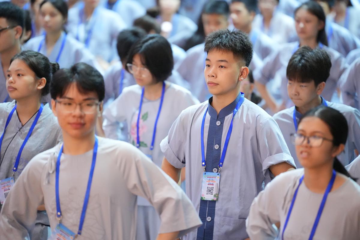 Ngày thứ hai Khóa sinh hoạt Phật pháp mùa hè chùa Bằng: Học lắng nghe để hiểu, quay về để thương插图6