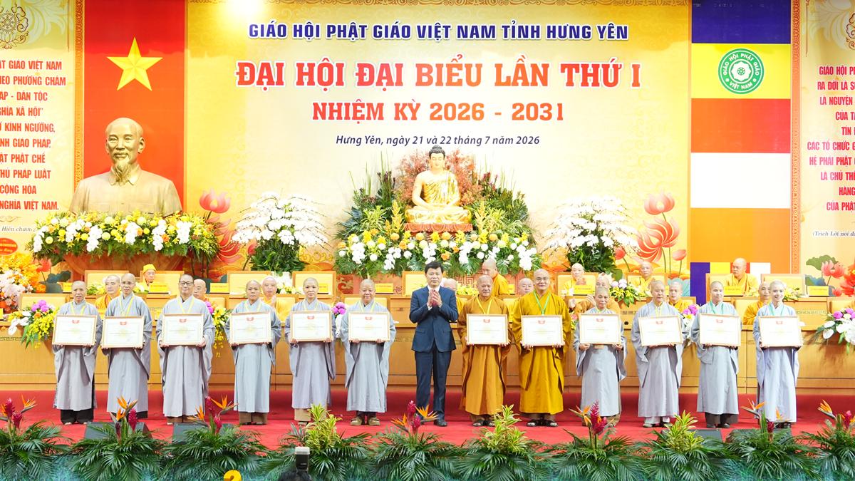 Đại đức Thích Thanh Quang được suy cử Tân Trưởng BTS GHPGVN tỉnh Hưng Yên nhiệm kỳ 2026 – 2031插图66