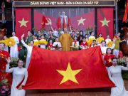 Hà Nội: Xúc động chương trình Nghệ thuật “Dáng đứng Việt Nam – Bản Hùng ca bất tử” tại chùa Tân Hải