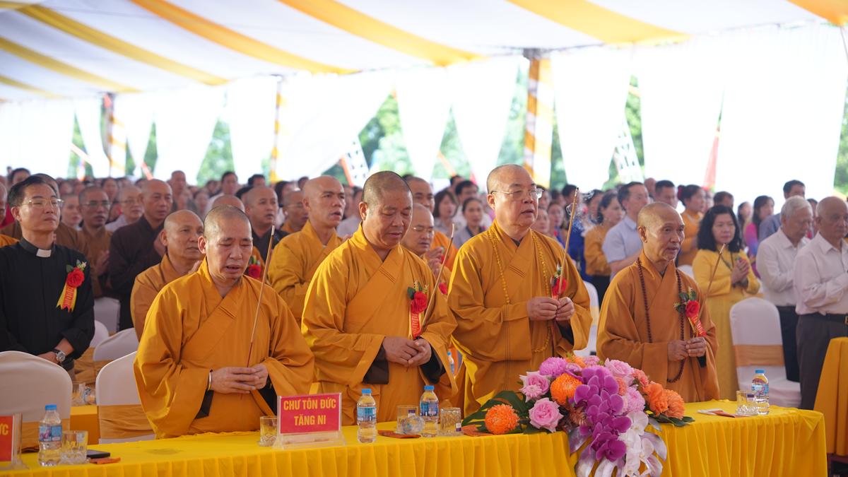 Lào Cai: Long trọng cử hành Lễ khởi công xây dựng Chùa Tân Bảo – Trụ sở Ban Trị sự GHPGVN tỉnh插图69