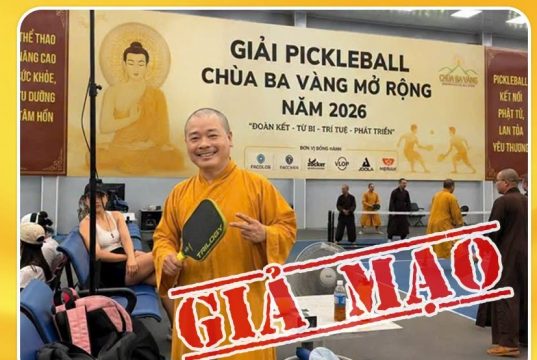 Khi bức ảnh biết nói dối: Từ vụ “giải Pickleball Chùa Ba Vàng” nghĩ về sức đề kháng của cộng đồng trước tin giả