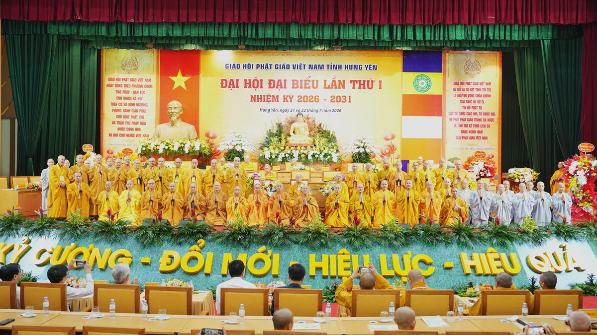 Đại đức Thích Thanh Quang được suy cử Tân Trưởng BTS GHPGVN tỉnh Hưng Yên nhiệm kỳ 2026 – 2031插图76