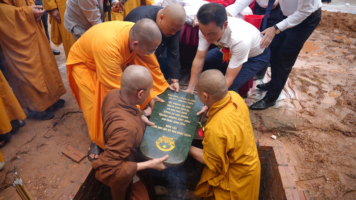 Lào Cai: Long trọng cử hành Lễ khởi công xây dựng Chùa Tân Bảo – Trụ sở Ban Trị sự GHPGVN tỉnh插图76