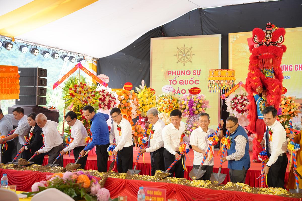 Lào Cai: Long trọng cử hành Lễ khởi công xây dựng Chùa Tân Bảo – Trụ sở Ban Trị sự GHPGVN tỉnh插图81