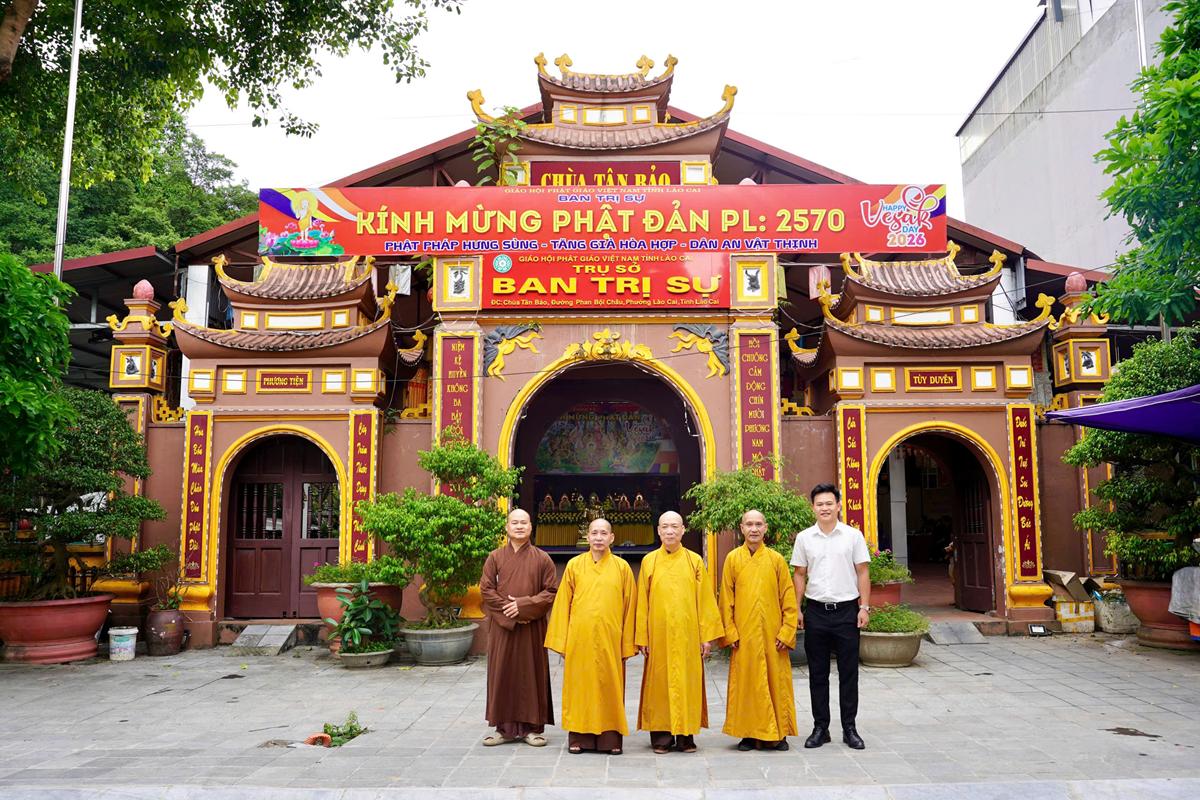 Lào Cai: Long trọng cử hành Lễ khởi công xây dựng Chùa Tân Bảo – Trụ sở Ban Trị sự GHPGVN tỉnh插图87
