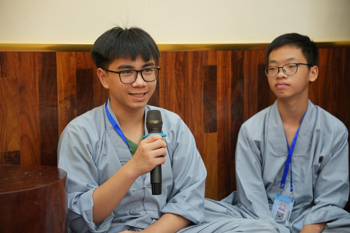 Ngày thứ hai Khóa sinh hoạt Phật pháp mùa hè chùa Bằng: Học lắng nghe để hiểu, quay về để thương插图92
