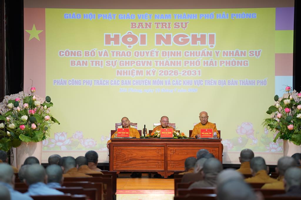 Hải Phòng: Hội nghị Công bố và trao Quyết định chuẩn y nhân sự Ban trị sự nhiệm kỳ 2026 – 2031插图24