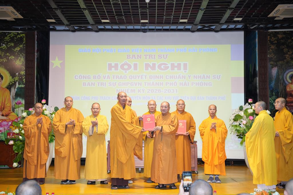 Hải Phòng: Hội nghị Công bố và trao Quyết định chuẩn y nhân sự Ban trị sự nhiệm kỳ 2026 – 2031插图38