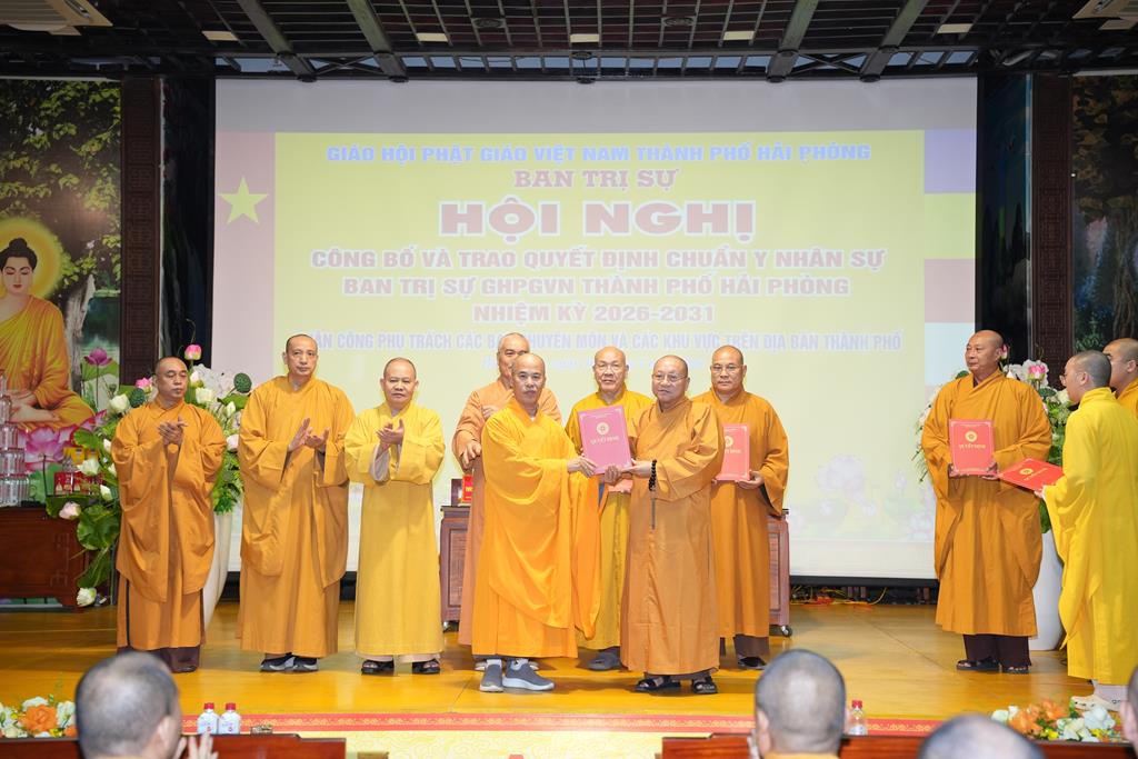 Hải Phòng: Hội nghị Công bố và trao Quyết định chuẩn y nhân sự Ban trị sự nhiệm kỳ 2026 – 2031插图39