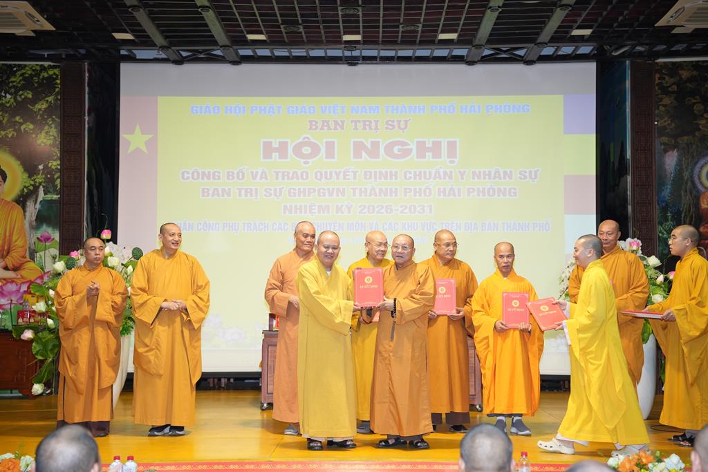Hải Phòng: Hội nghị Công bố và trao Quyết định chuẩn y nhân sự Ban trị sự nhiệm kỳ 2026 – 2031插图40