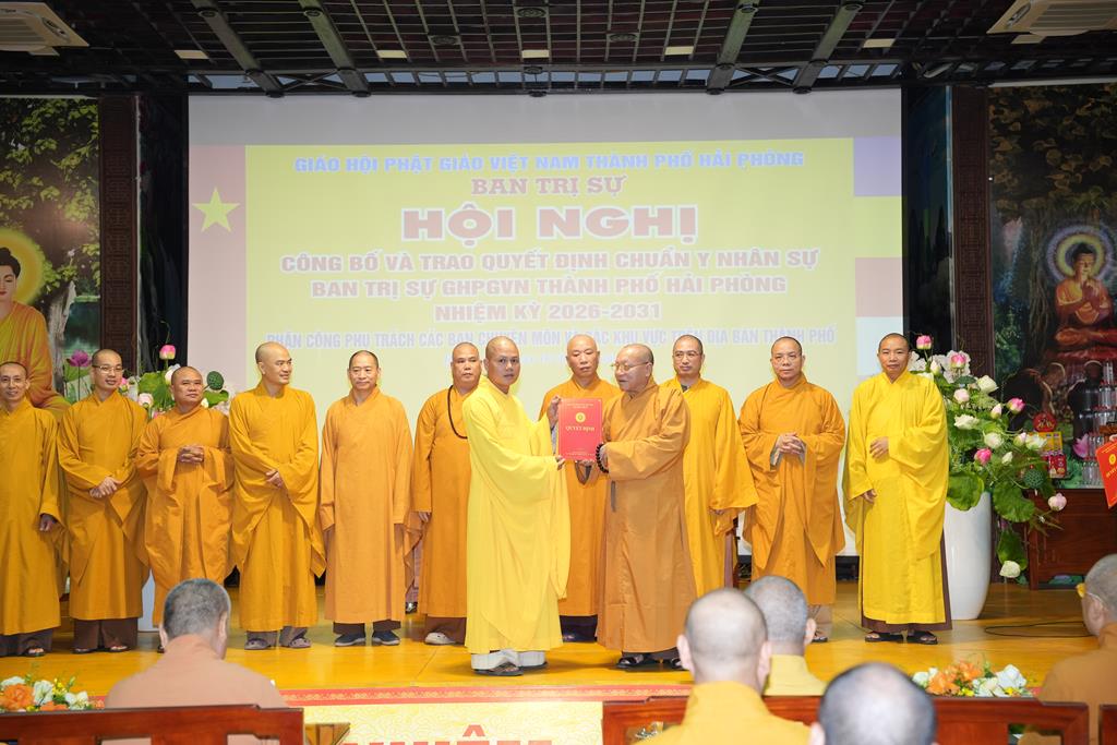 Hải Phòng: Hội nghị Công bố và trao Quyết định chuẩn y nhân sự Ban trị sự nhiệm kỳ 2026 – 2031插图44